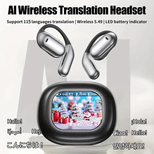 Wireless Earphones, AI Translation Earphones, Open Wireless Earphones